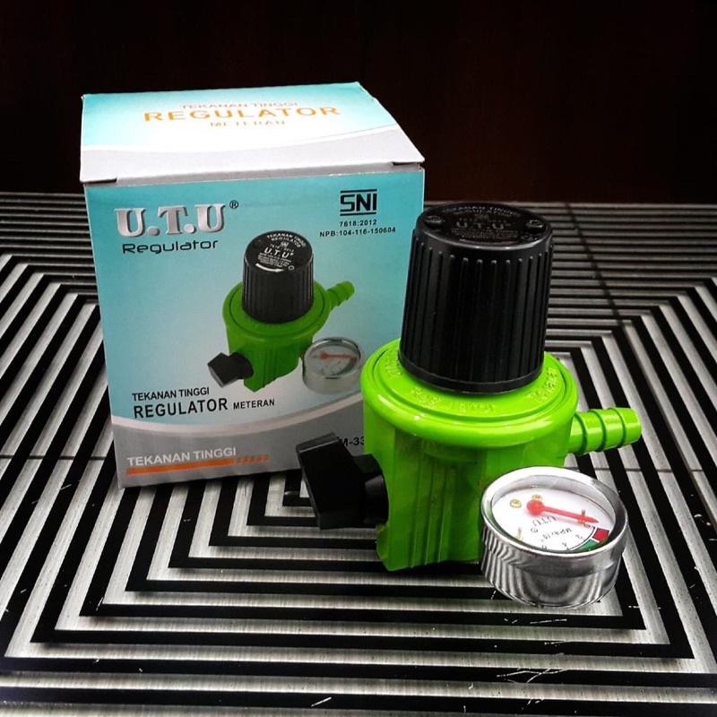 Regulator UTU 333 High Pressure Tekanan Tinggi Meter