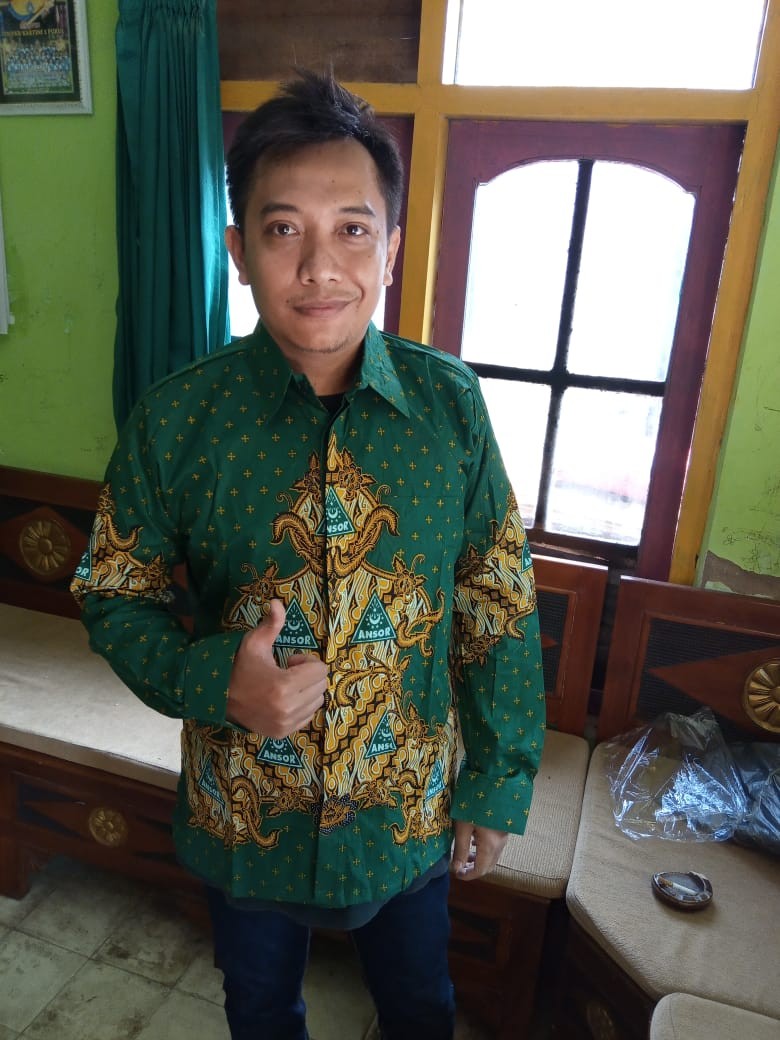 Original Batik Gp Ansor Hijau Nu
