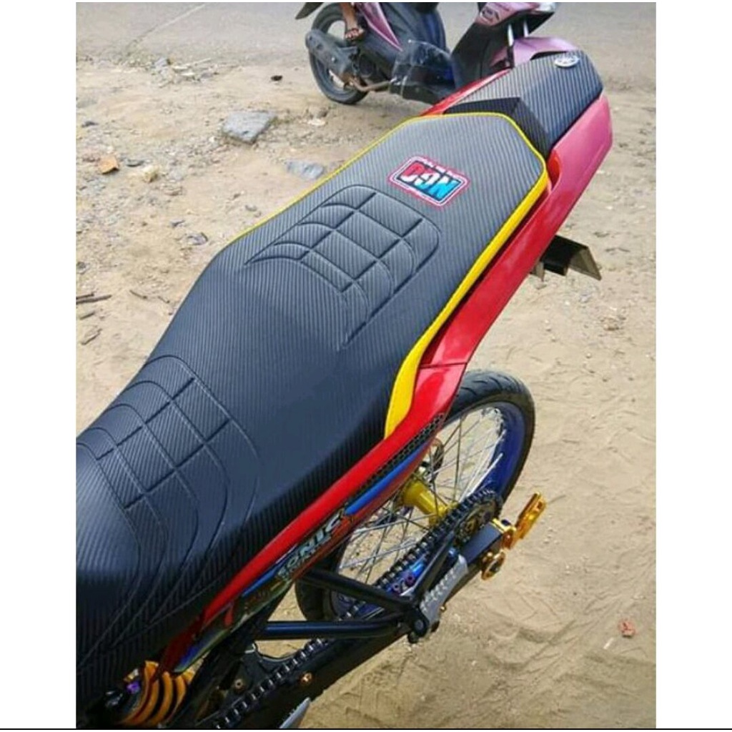 Jok slim Vixion New bahan atom ori - Jok slim Vixion New custom - Jok slim Vixion New Modifikasi