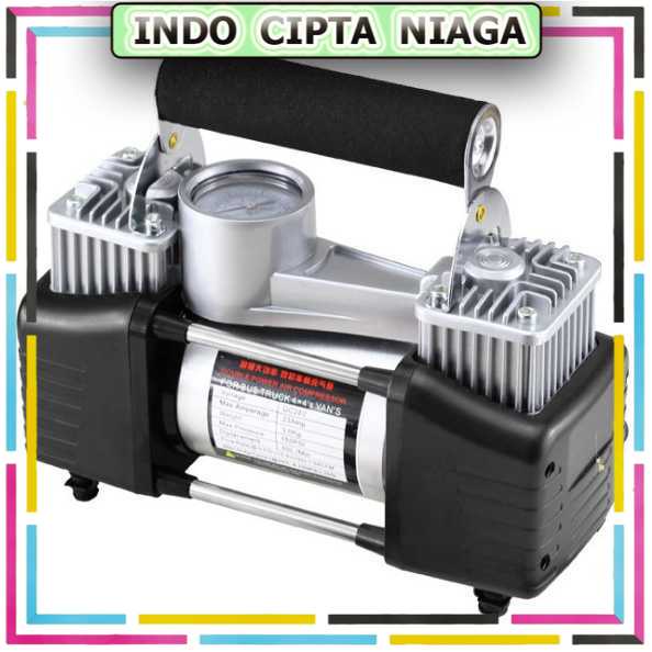 OTOHEROES Pompa Ban Compressor Double Cylinder 12V 150PSI - 628-4X4