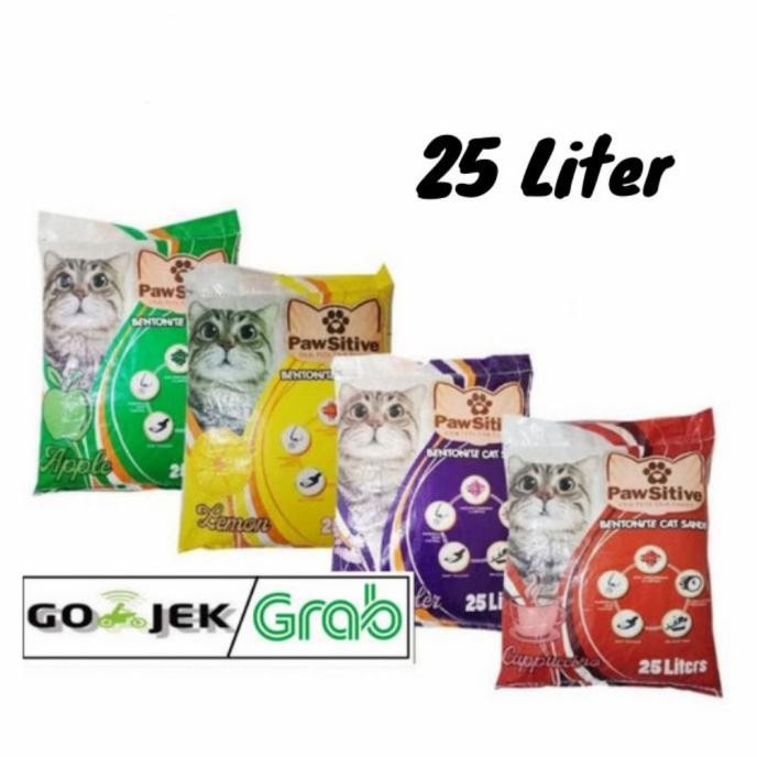 PASIR PAWSITIVE 25 LITER ALL VARIAN