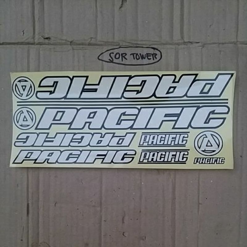STICKER SEPEDA PACIFIC MTB-BMX