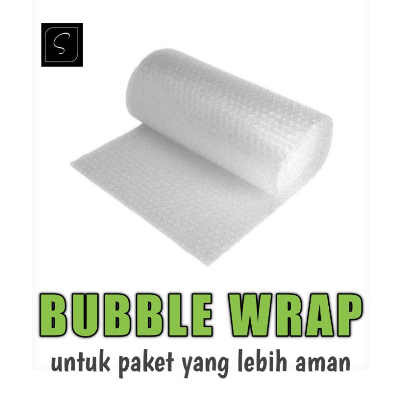 

BUBBLE WRAP TAMBAHAN PACKING AGAR AMAN