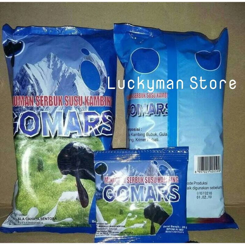 

GOMARS Per-Pack Original Susu Bubuk Kambing Etawa Murah Termurah Vanilla