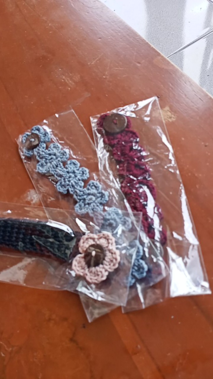 Konektor Masker Hijab Rajut