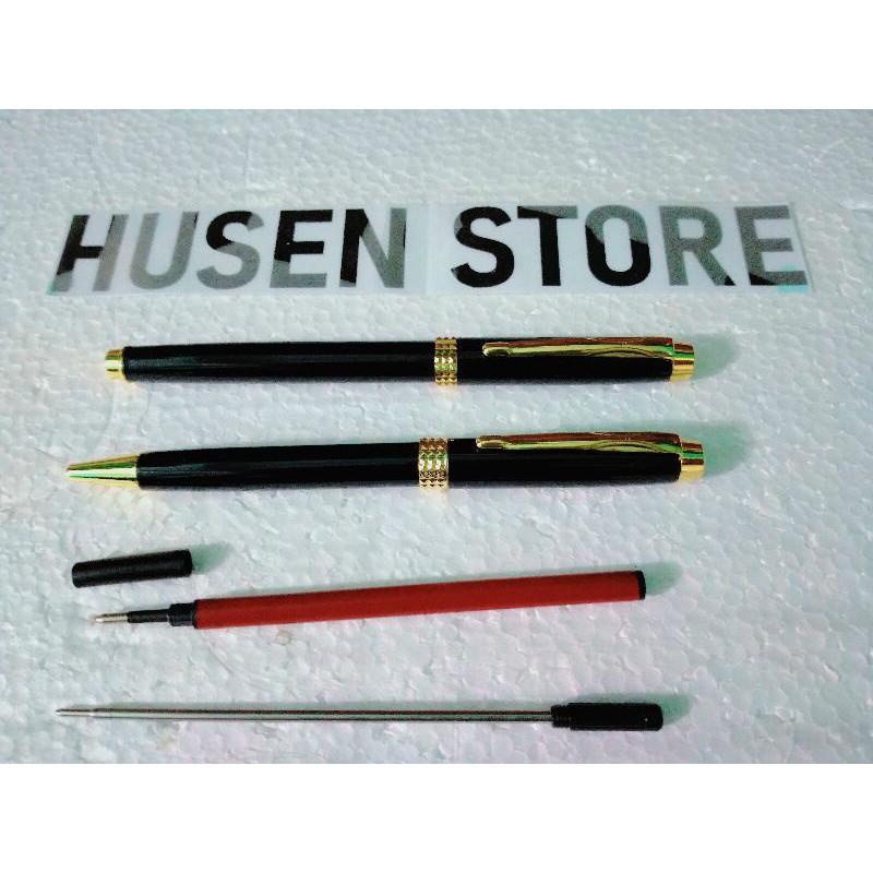 

Pulpen Ballpoint Pena metal Stelan 603 Mirip PARKER