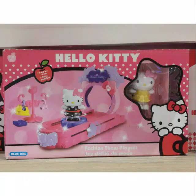 Mainan hello kitty fashion show playset ori sanrio