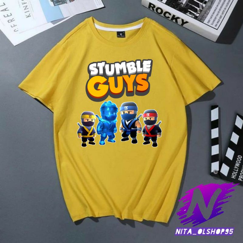 BAJU STUMBLE GUYS KAOS ANAK STUMBLE GUYS NINJA