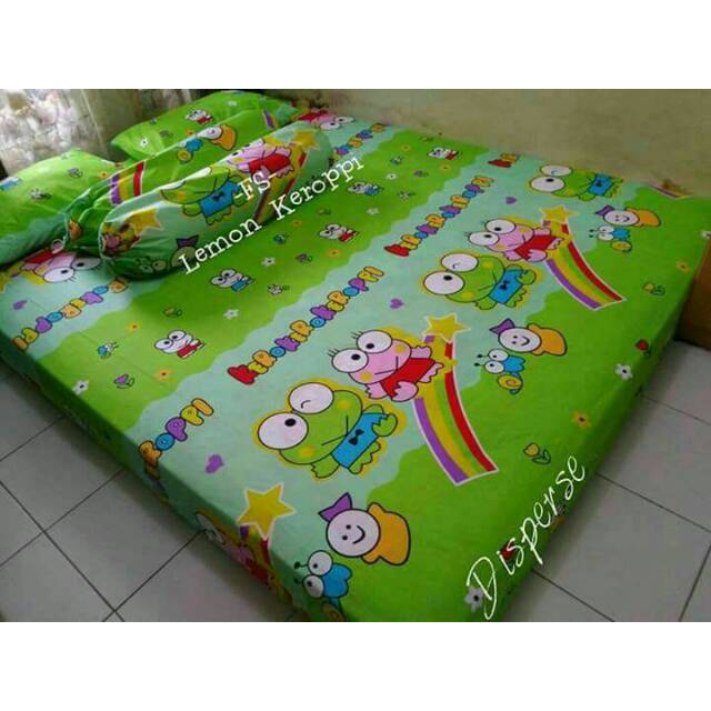 Sprey motif keropi ukuran 180x200