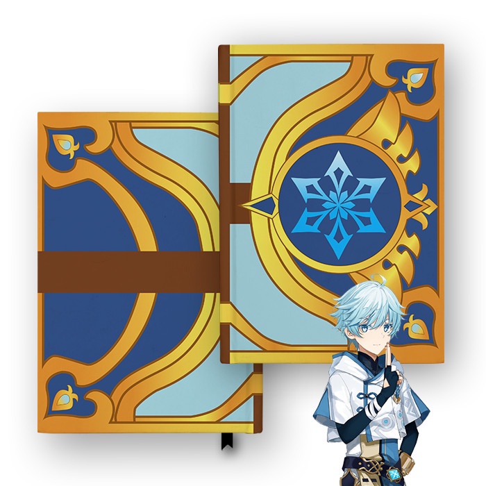 

Buku Catatan Genshin Impact Cyro Vision Catalyst Diary Hardcover