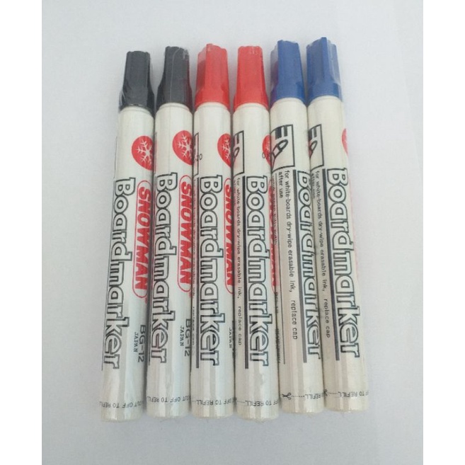 

Spidol Snowman White Board Marker BG-12