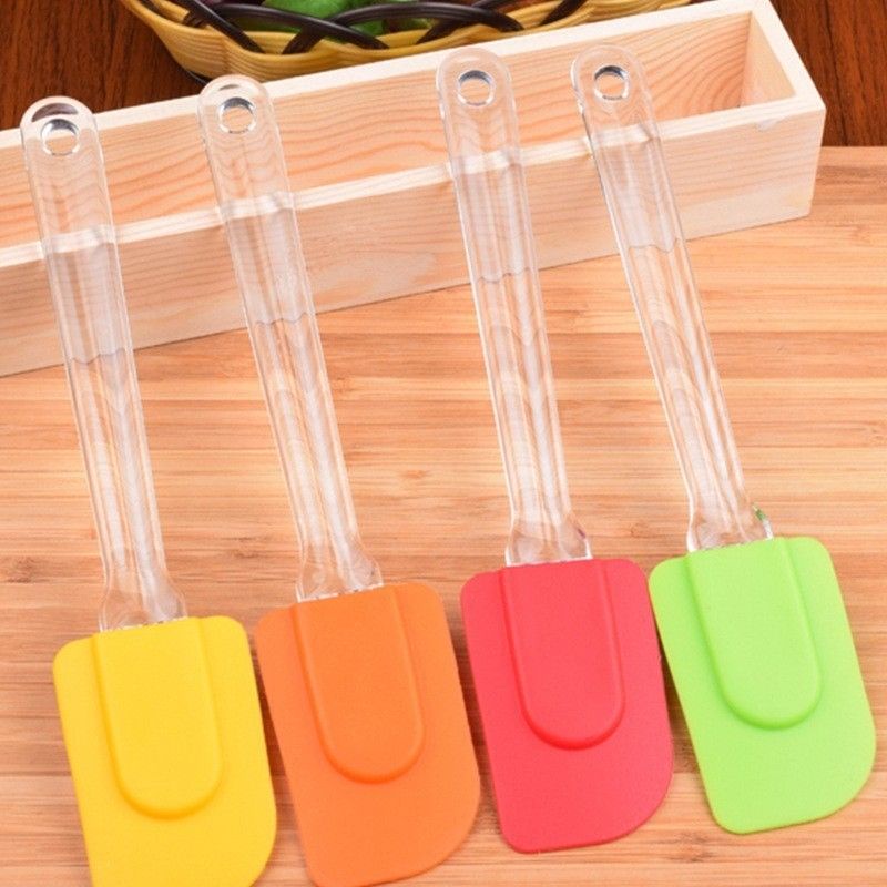 Spatula Silikon Sutil Spatula Kue Pengaduk kue anti lengket