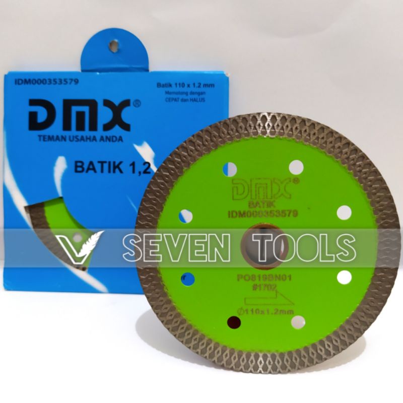 Mata gerinda potong keramik 4 inch DMX Pisau potong granit Diamond Cutting Turbo Batik DMX