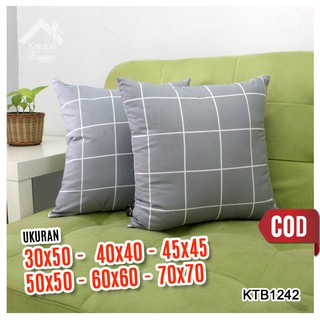  Sarung  Bantal  Sofa  30x50 40x40 45x45 50x50 60x60  