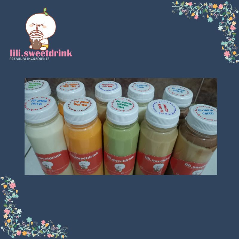 

Pudrink pudding drink minuman puding