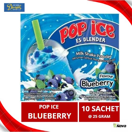 

POP ICE BLUEBERRY 10pc / POP ICE BLUEBERRY / POP ICE