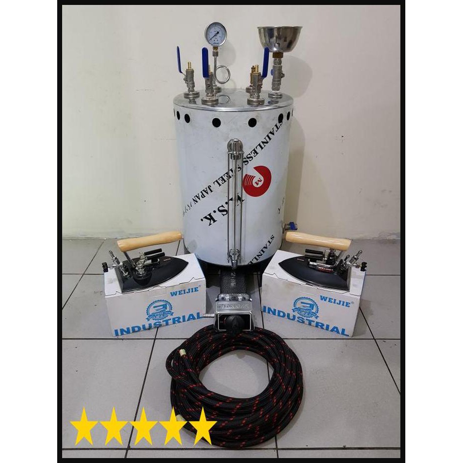 Boiler & Setrika Uap 25 Liter Terbaru