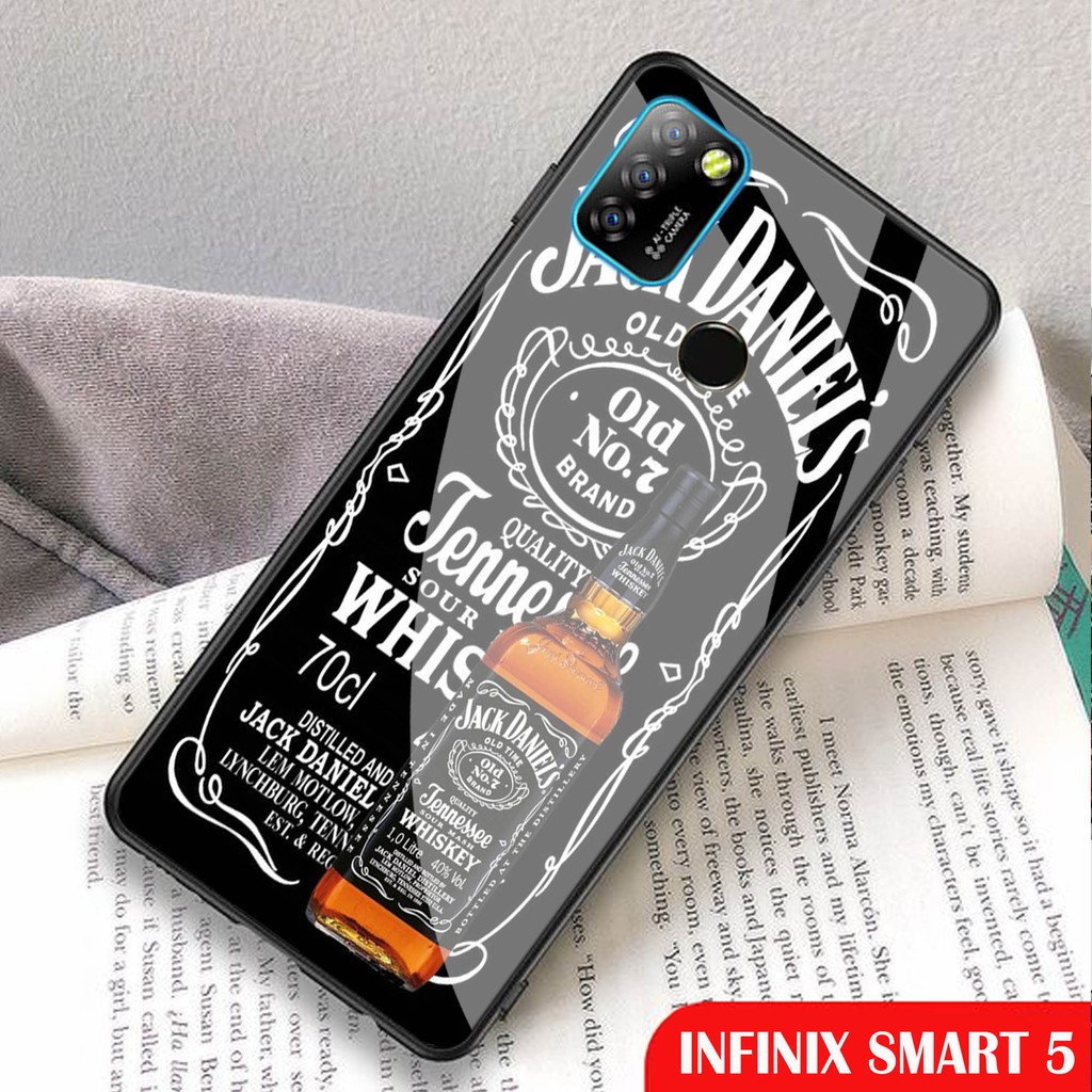 [H08] Softcase Glass Kaca Infinix Smart 5  - Casing Hp Infinix Smart 5  - Case Hp Infinix Smart 5