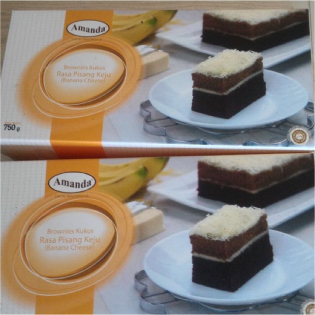 

Brownies Kukus Amanda Rasa Banana Cheese