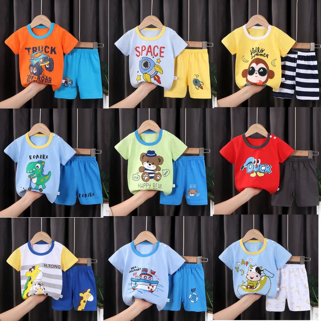 stoberi - BAJU BAYI LENGAN PENDEK/ SETELAN BAYI NEW2