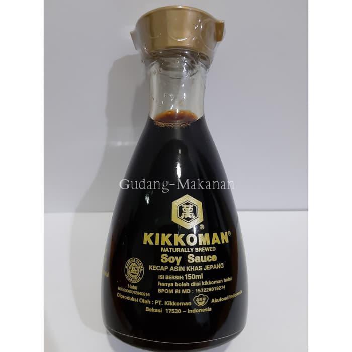 

Kikkoman HALAL Soy Sauce / Shoyu Dispenser 150ml - Pack Standard BERKUALITAS