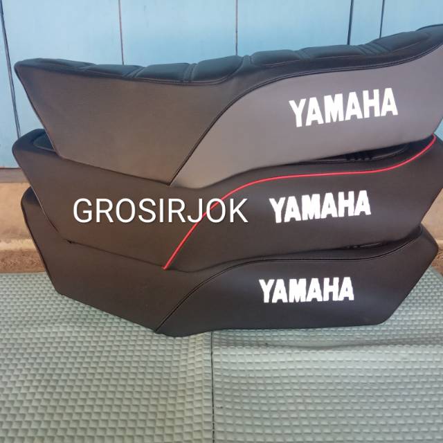 JOK RX KING TEBAL SIKU MODEL TAHU TULISAN YAMAHA-jok rx king model tahu-jok rx king yamaha-jok rx