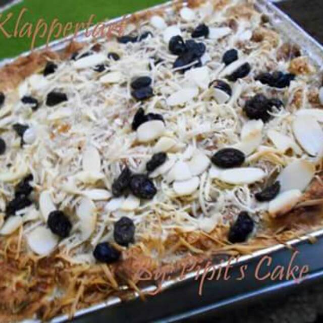 

Klapertart custom,extra kelapa dan cheese