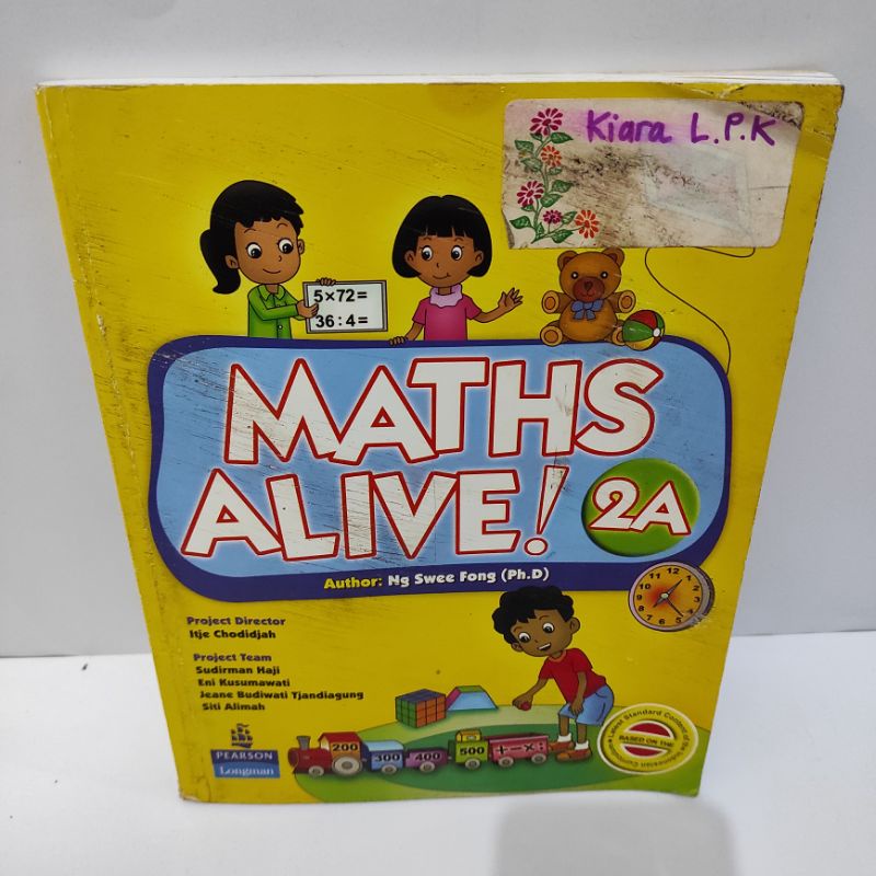 MATHS ALIVE 2A STUDENT BOOK