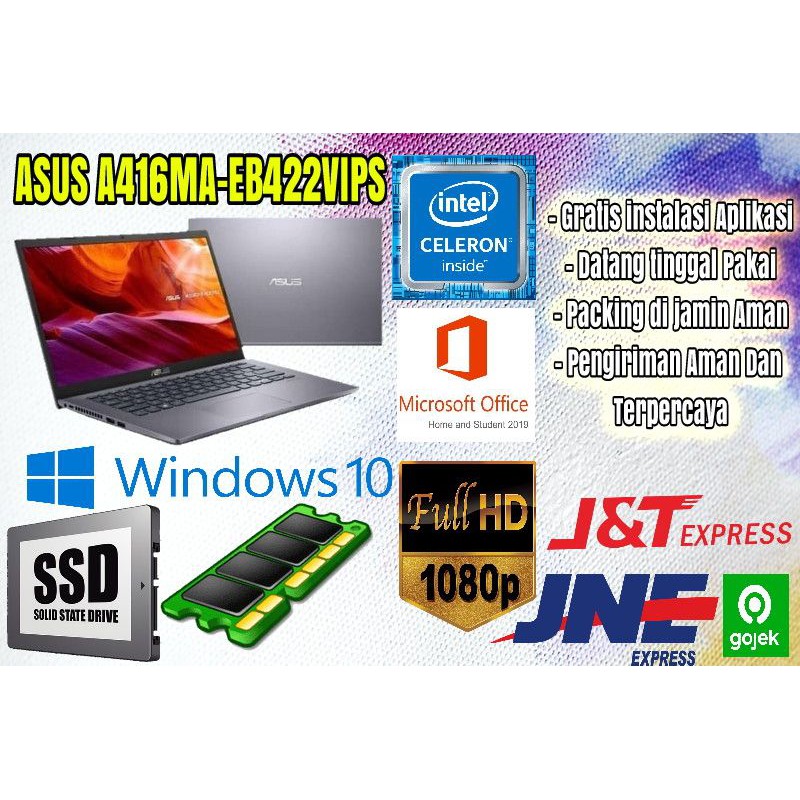 ASUS A416MA-EB422VIPS N4020 /4GB /SSD256GB