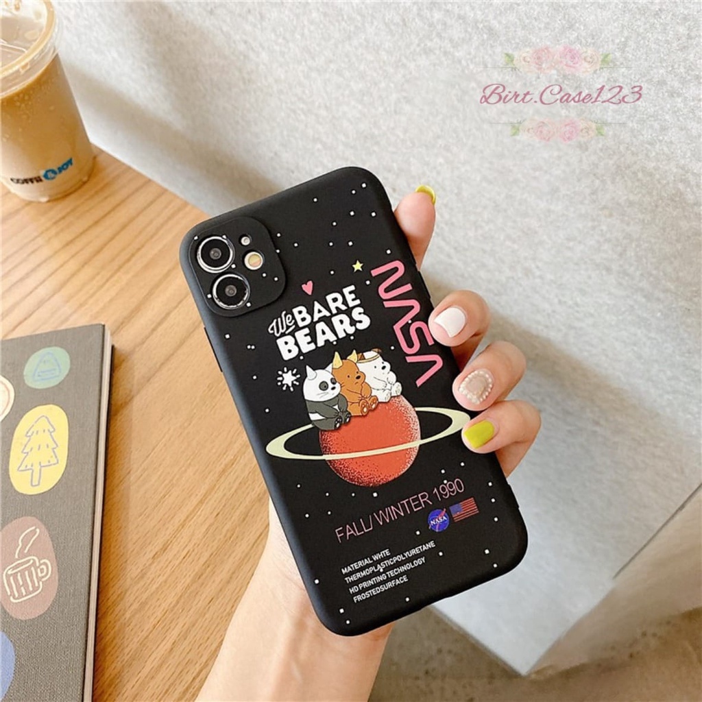 SOFTCASE MACARON PELINDUNG KAMERA CUSTOM BEAR NASA OPPO VIVO SAMSUNG REALME XIAOMI IPHONE INFINIX FOR ALL TYPE BC6588