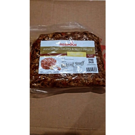 

Assorted Fruit and Nuts Less Sweet Filling Mooncake Redman 1kg