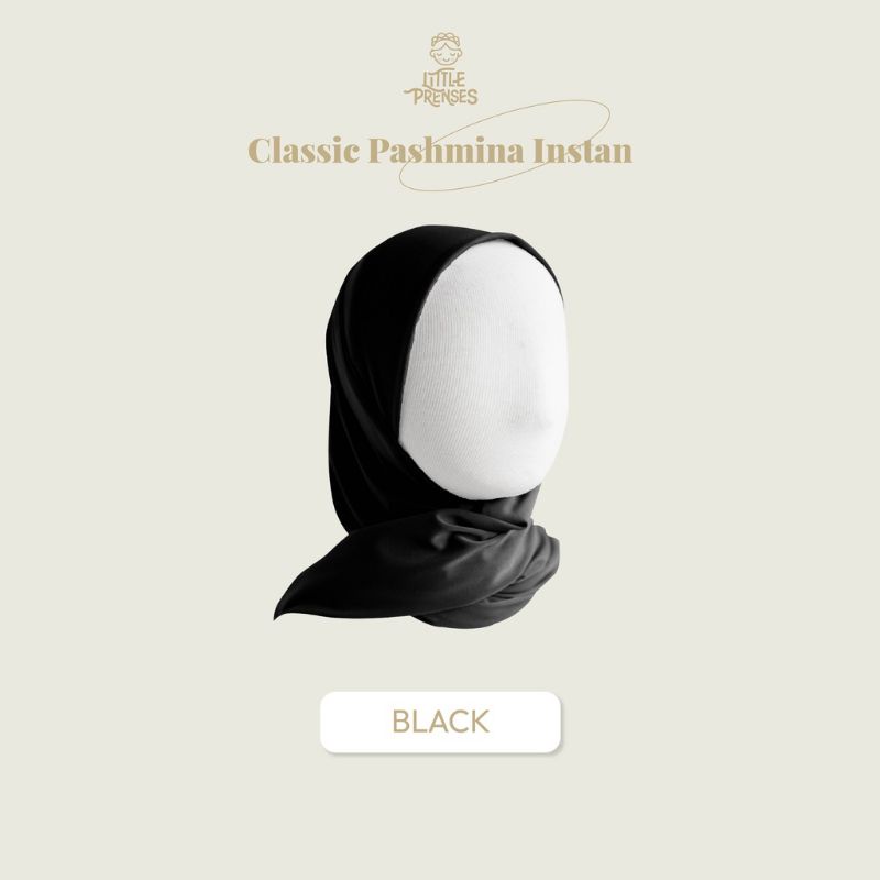 Lp Classic Pasmina Instant / jilbab pashmina anak