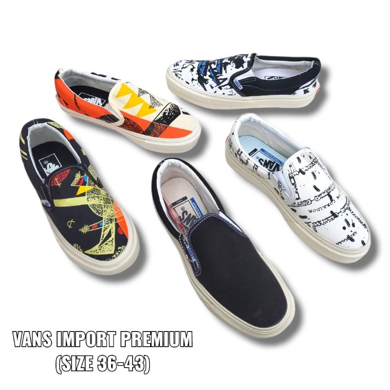 Aneka Vans slipon import premium