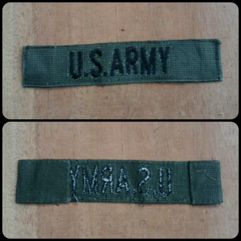 Patch Webbing Us Army Original Cabutan Second for M65 BDU Woodland OG 107