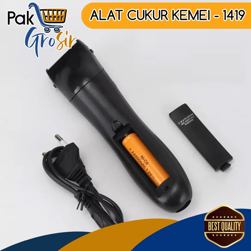 Terbaru Kemei 1419 Hair Clipper Mesin alat Cukur Rambut Kemei KM-1419 Clipper 3in1 KM 1419