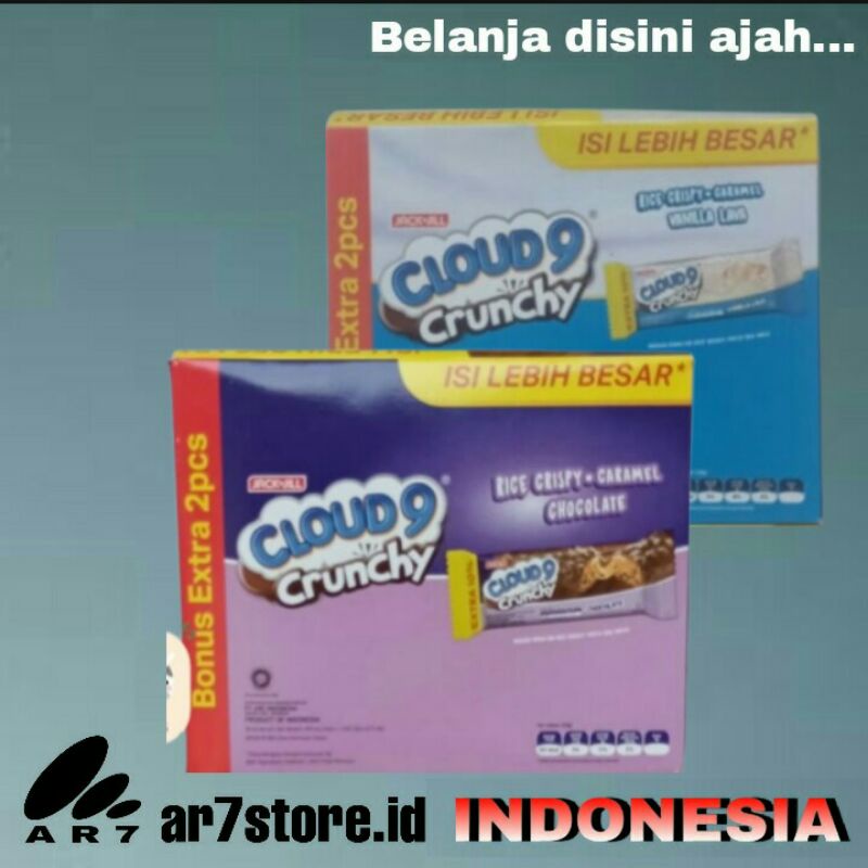 

CLOUD 9 Crunchy Extra Besar 1 Box isi 24 pcs @15gr