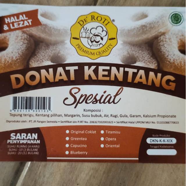 

Donat Kentang