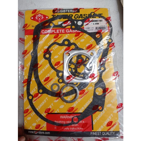 paking set gasket perpak packing fullset yamaha l2 super l2 sn l2super  l2sn