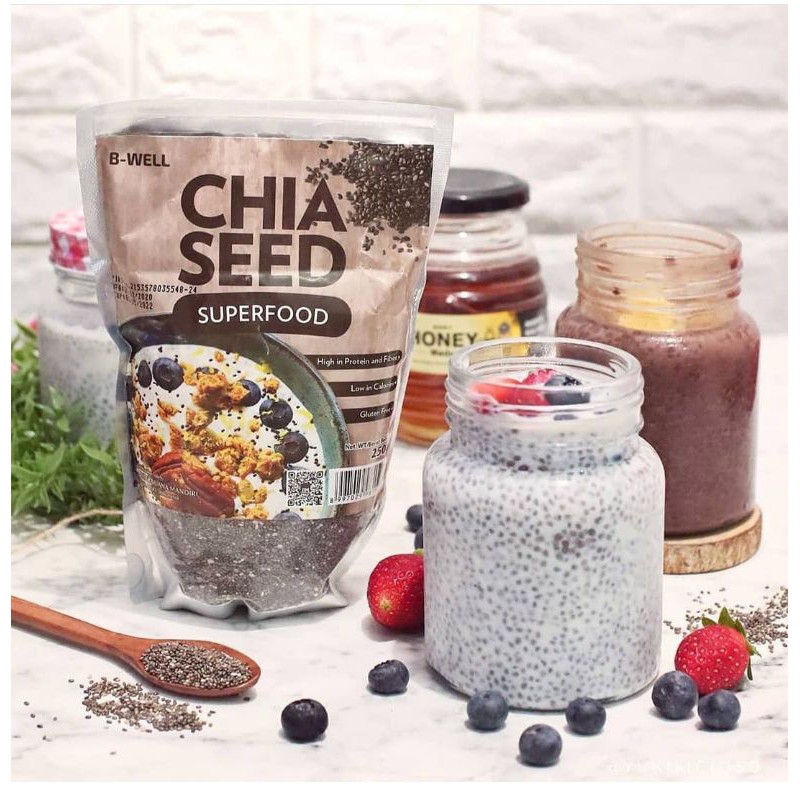 

BWELL CHIA SEEDS POUCH 250 GRAM