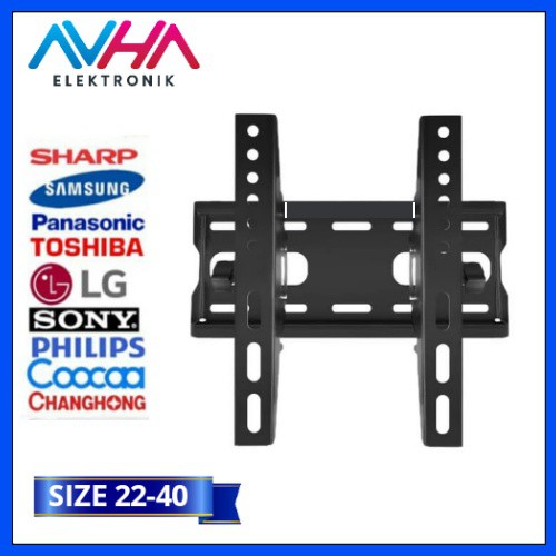 BRACKET TV | ALL TIPE LED LCD | IMPORT | SIZE 22-42 INCH