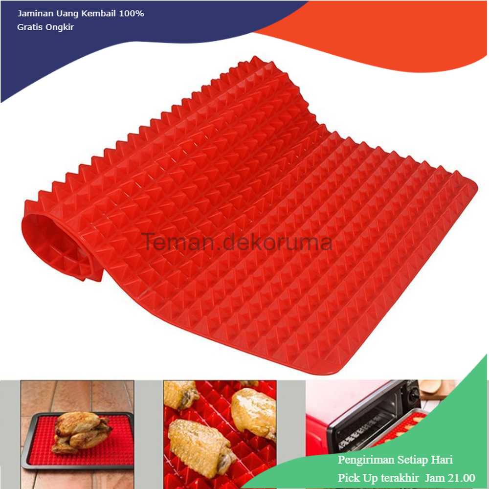 TD-DA1 Aihogard Alas Masak Pyramid Silicone Non-stick Oven Mat - JJ1370-01