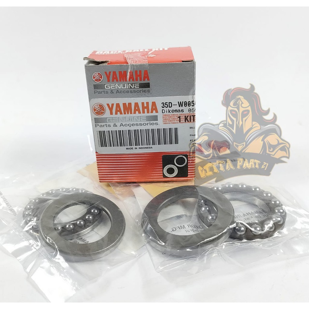 COMSTIR KOMSTIR YAMAHA 35D BEARING STANG STIR KUALITAS ASLI ORIGINAL YAMAHA YGP PREISISI PAS AWET DAN DIJAMIN MANTAPJUPITER Z , VEGA R NEW , VEGA ZR , JUPITER Z1 , JUPITER MX , MX KING , MX NEW , MIO , MIO SOUL , FINO , MIO J , MIO M3 , MIO Z MIO S SOUL