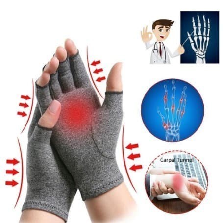 BAROKAH Magnetic Therapy Gloves Sepasang ORIGINAL