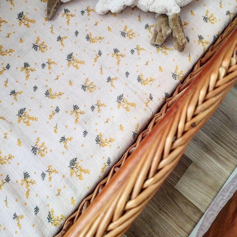 Muslin swaddle mix bamboo cotton bedong bayi selimut bayi part 2