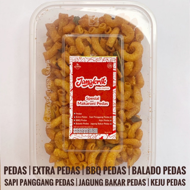 Makaroni BOX / Mie Lidi Pedas Spesial / Pedes Jangkrik