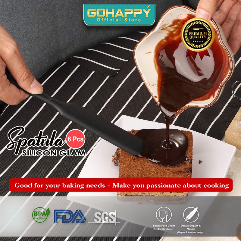 Spatula Set Silikon terbaik GLAM sutil 2027 Turner silicon - sendok dapur silicone rubber bagus