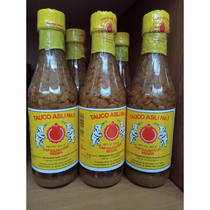 Tauco No.1 Asli Medan Cap Dua Gajah 250gr