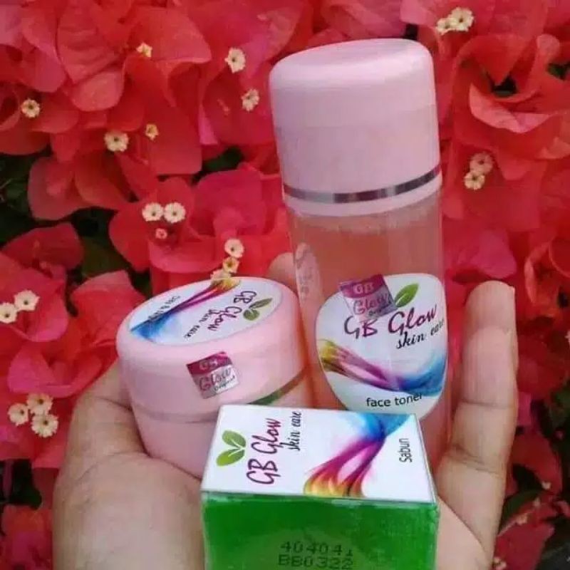 GB GLOW SKINCARE ORIGINAL PEMUTIH WAJAH / Cream pemutih cepat glowing