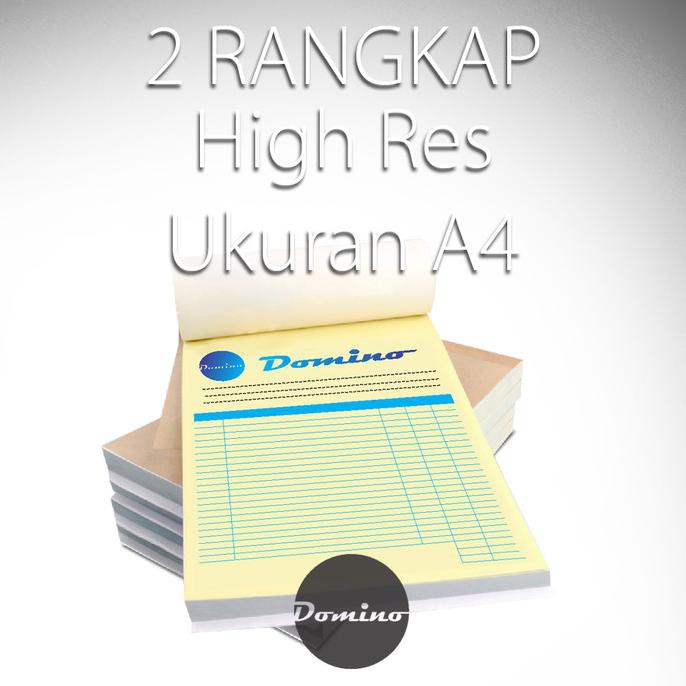 

[[BISA COD]] Cetak A4 NCR Invoice Nota Tanda Terima 2 Rangkap High Res