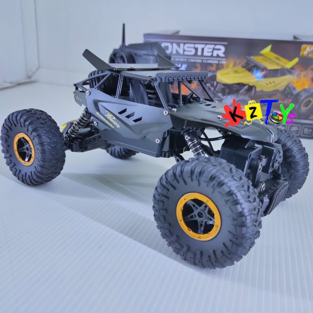 Rock Crawler 1:16 4WD Remote Control 6141 Offroad Truck Mainan Mobil Remote Kontrol  Monster 1:18